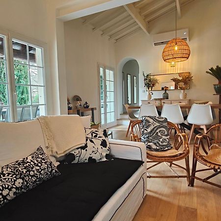 Villa Handres Nans les Pins Bagian luar foto