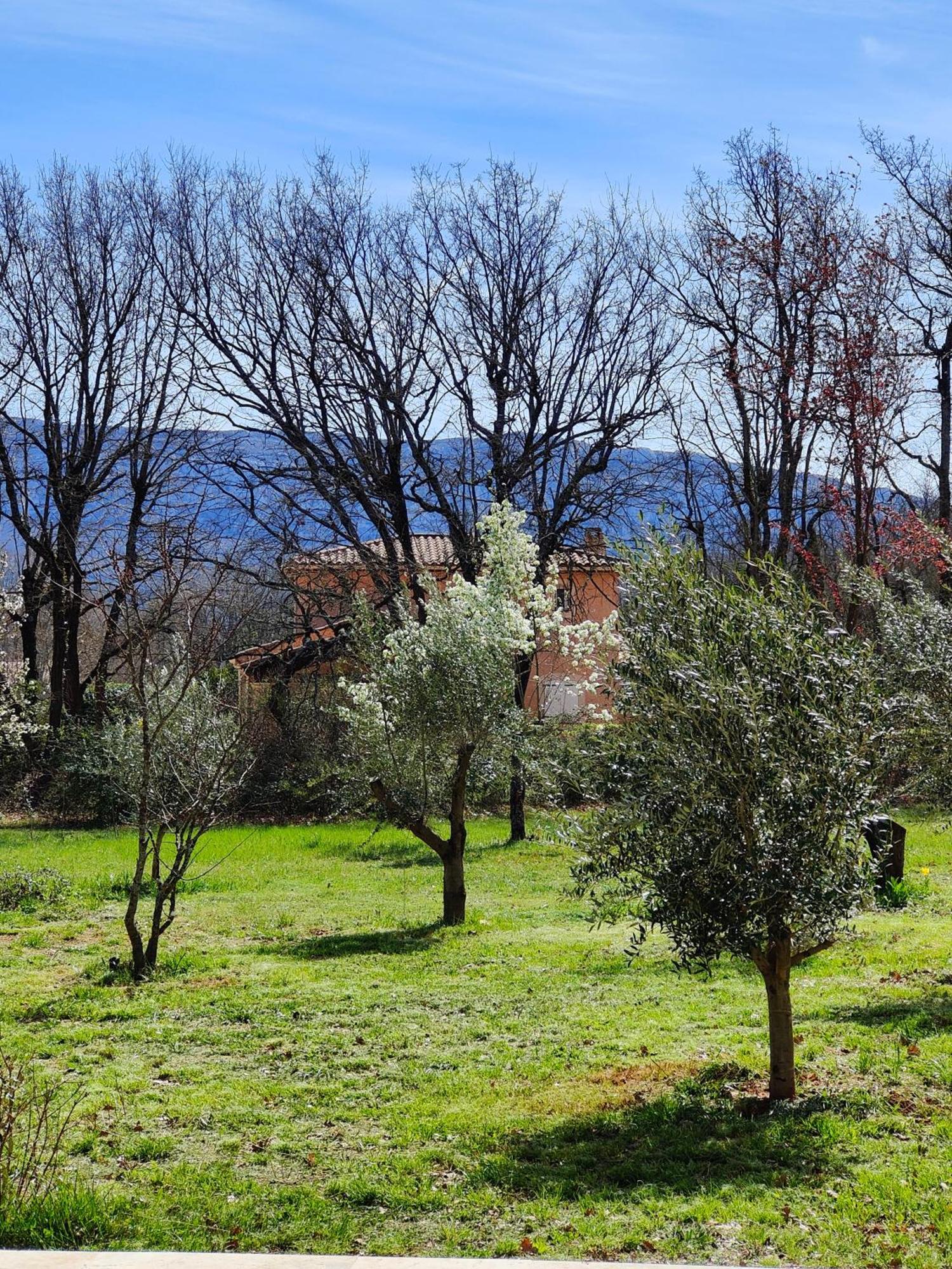 Villa Handres Nans les Pins Bagian luar foto