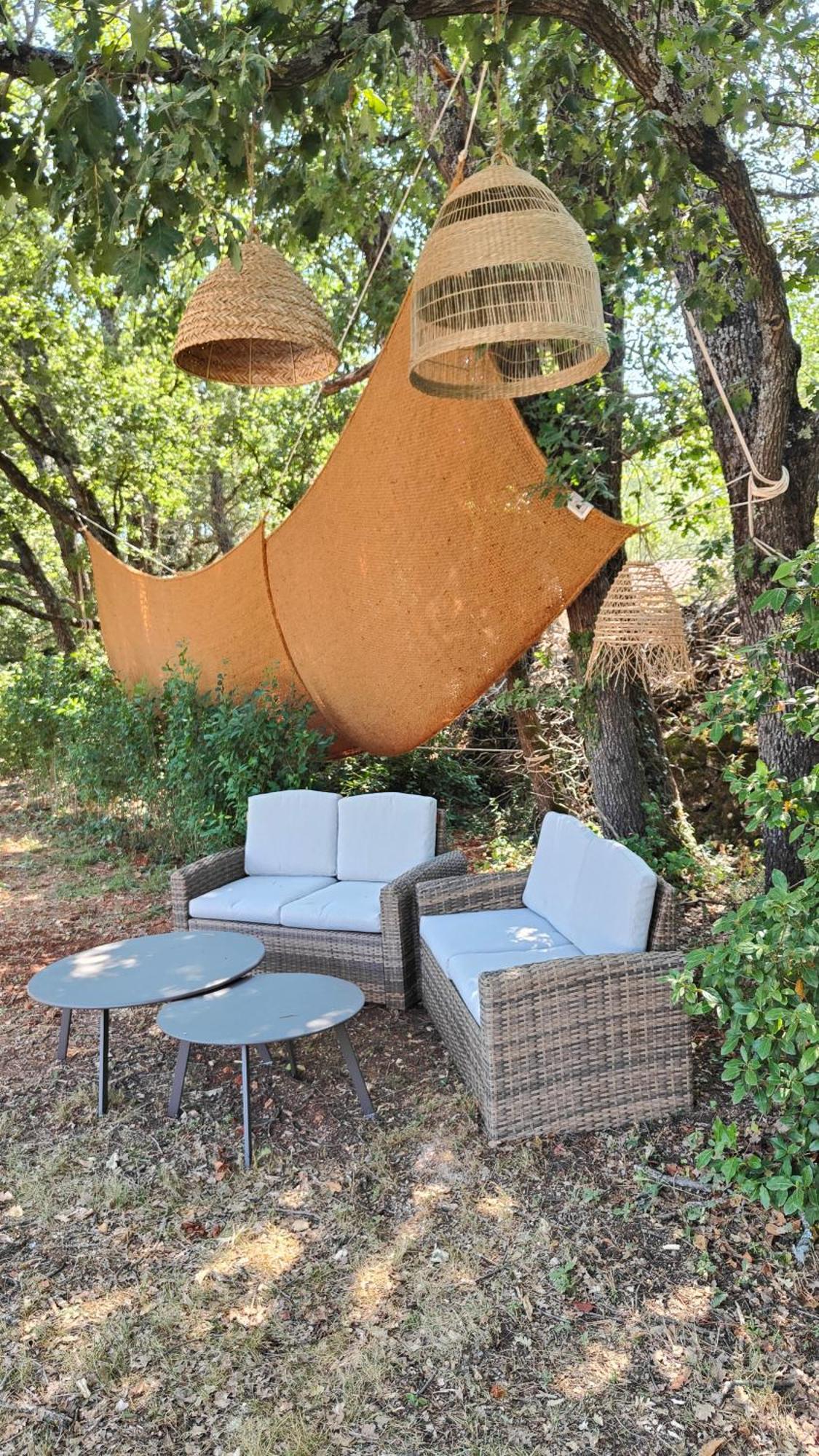 Villa Handres Nans les Pins Bagian luar foto